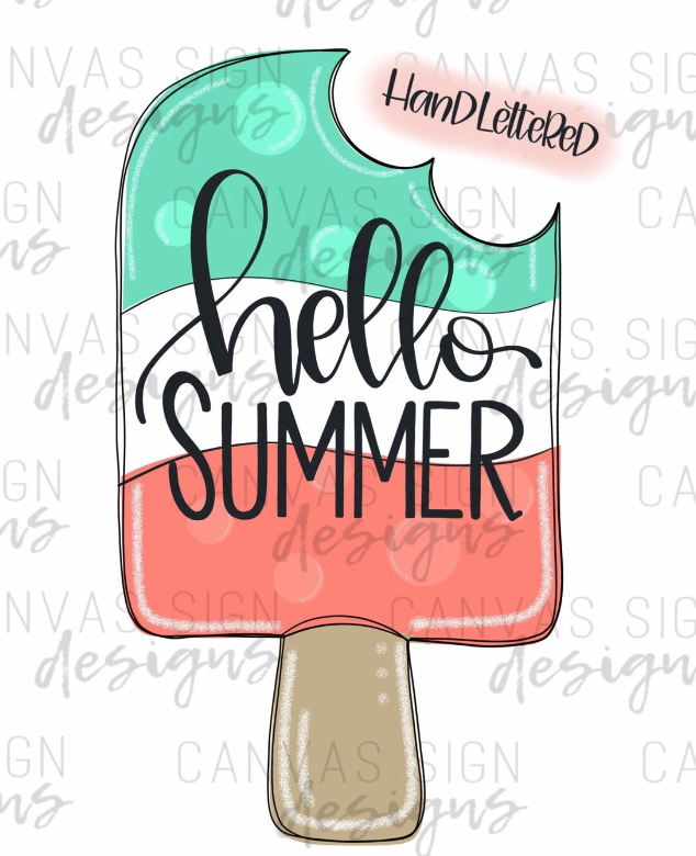 Hello Summer Ice Cream