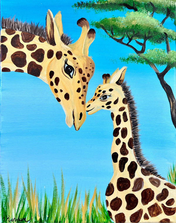 Giraffes Canvas