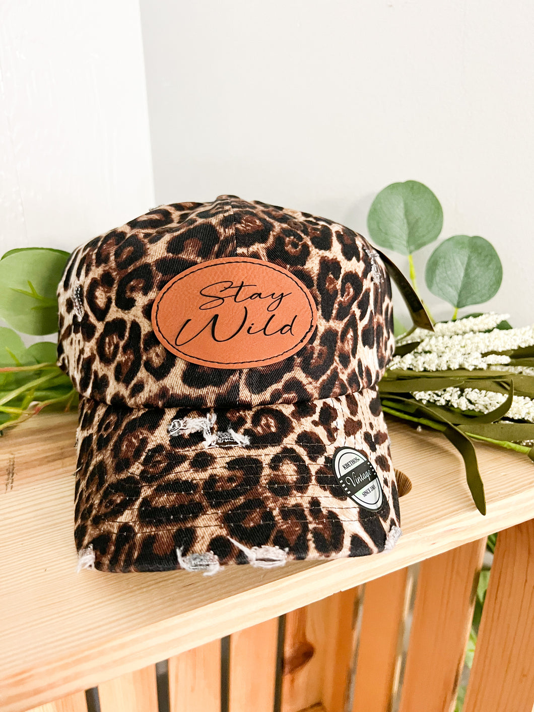 Stay Wild Leopard Hat