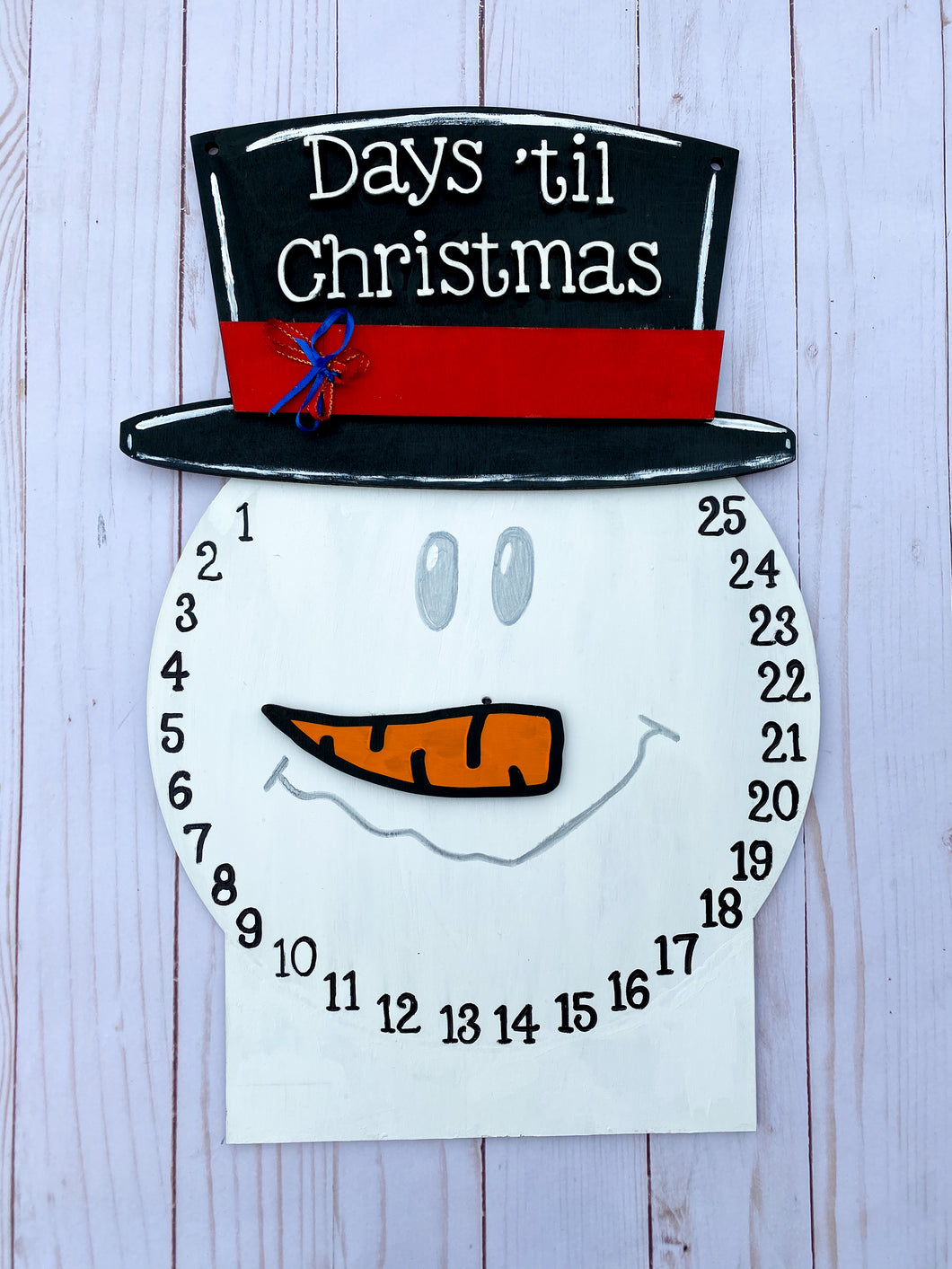 Countdown ‘til Christmas- Snowman edition