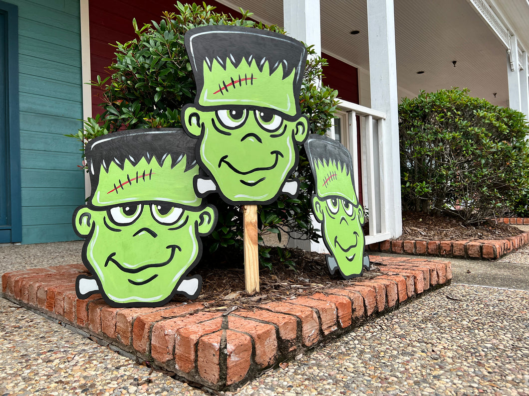 Frankenstein yard stake