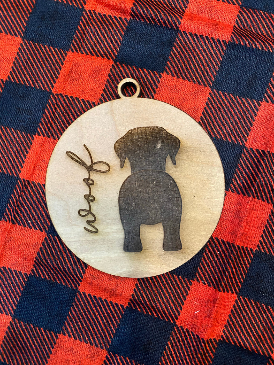 Woof ornament