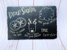 Load image into Gallery viewer, Santa Slate Trays
